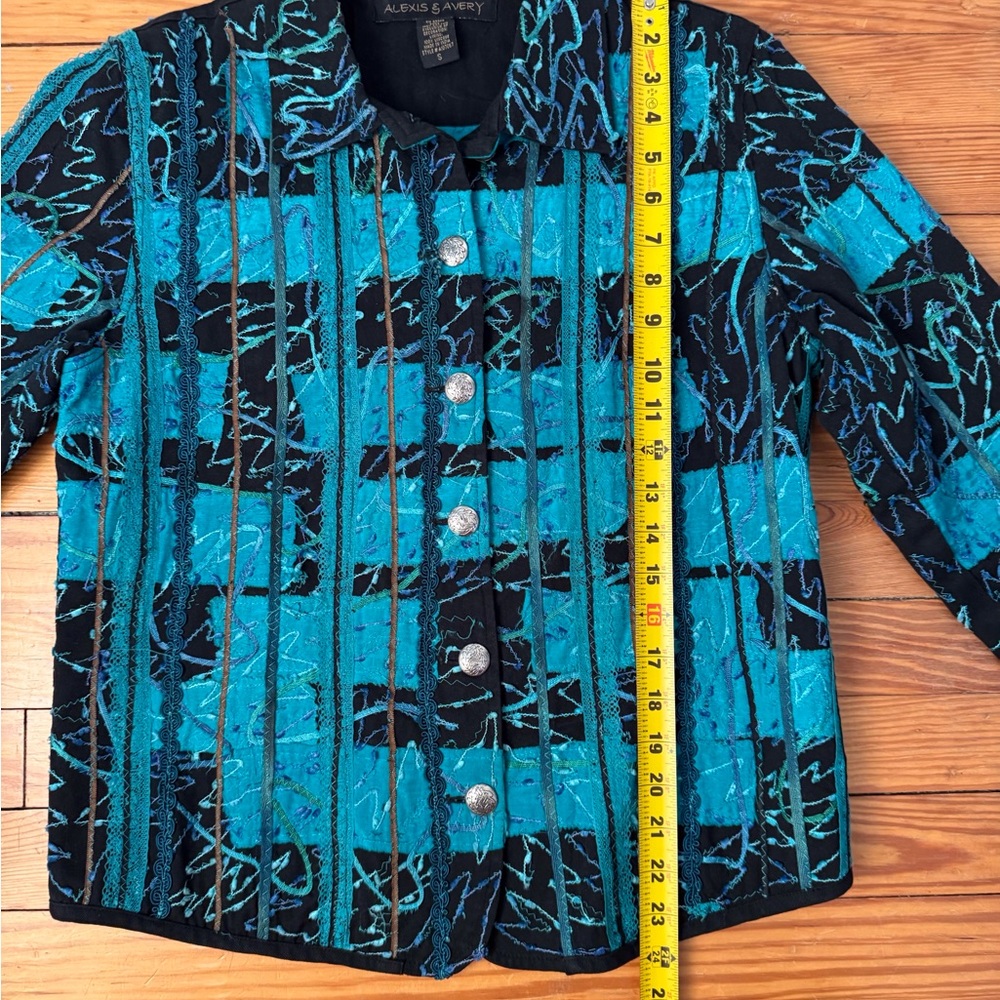 Patchwork Embroidered Boho Jacket - image 8